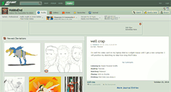 Desktop Screenshot of hobbsend.deviantart.com