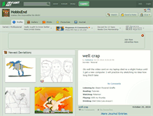 Tablet Screenshot of hobbsend.deviantart.com