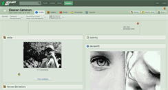 Desktop Screenshot of eleanor-cameron.deviantart.com