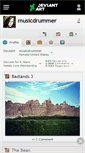 Mobile Screenshot of musicdrummer.deviantart.com