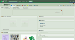 Desktop Screenshot of natik001.deviantart.com