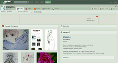 Desktop Screenshot of elimalfoy.deviantart.com