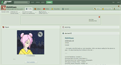 Desktop Screenshot of kishikisses.deviantart.com