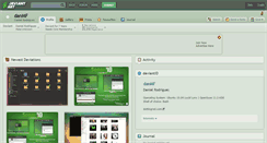 Desktop Screenshot of danmf.deviantart.com