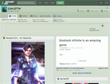 Tablet Screenshot of d3n1zftw.deviantart.com