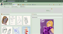 Desktop Screenshot of kogarashi-ookami.deviantart.com