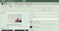 Desktop Screenshot of jeanhar.deviantart.com