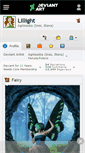Mobile Screenshot of lillight.deviantart.com