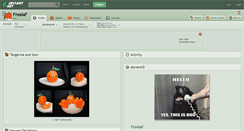 Desktop Screenshot of frealaf.deviantart.com