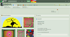Desktop Screenshot of helianthorum.deviantart.com