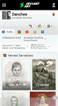 Mobile Screenshot of danchee.deviantart.com