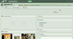 Desktop Screenshot of flickmaster101.deviantart.com