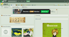 Desktop Screenshot of gigicom.deviantart.com