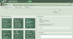 Desktop Screenshot of imik0.deviantart.com