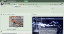 Desktop Screenshot of darkrapidash.deviantart.com