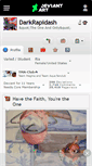 Mobile Screenshot of darkrapidash.deviantart.com