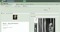 Desktop Screenshot of mase-chan.deviantart.com