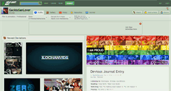 Desktop Screenshot of gacktosanlover.deviantart.com