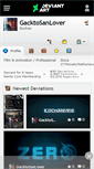Mobile Screenshot of gacktosanlover.deviantart.com