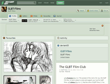 Tablet Screenshot of glbt-films.deviantart.com