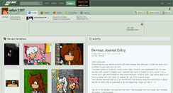 Desktop Screenshot of edlyn-2207.deviantart.com