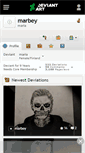 Mobile Screenshot of marbey.deviantart.com