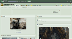 Desktop Screenshot of dressagefandango.deviantart.com