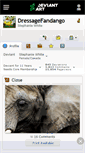 Mobile Screenshot of dressagefandango.deviantart.com
