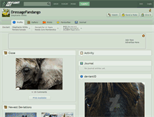 Tablet Screenshot of dressagefandango.deviantart.com