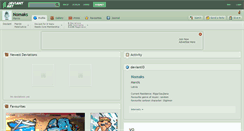 Desktop Screenshot of nomaks.deviantart.com
