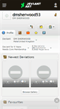 Mobile Screenshot of dmsherwood53.deviantart.com