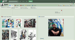 Desktop Screenshot of dhauti.deviantart.com