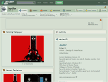 Tablet Screenshot of jaydler.deviantart.com