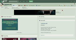 Desktop Screenshot of cartoons-art.deviantart.com