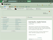 Tablet Screenshot of blingbling24.deviantart.com