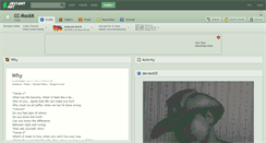 Desktop Screenshot of cc-rockit.deviantart.com