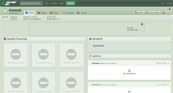 Desktop Screenshot of kummuk.deviantart.com