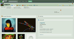 Desktop Screenshot of meganima.deviantart.com