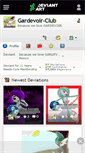 Mobile Screenshot of gardevoir-club.deviantart.com