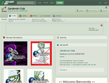 Tablet Screenshot of gardevoir-club.deviantart.com