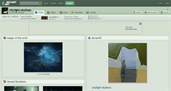 Desktop Screenshot of citylight-skylines.deviantart.com