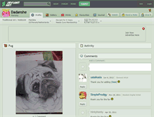 Tablet Screenshot of dadanshe.deviantart.com