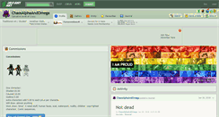 Desktop Screenshot of chaosalphaandomega.deviantart.com
