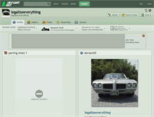 Tablet Screenshot of legalizeeverything.deviantart.com