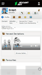 Mobile Screenshot of livieri.deviantart.com