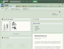 Tablet Screenshot of livieri.deviantart.com