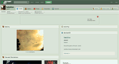 Desktop Screenshot of batalion.deviantart.com
