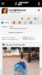 Mobile Screenshot of lxlightislove.deviantart.com
