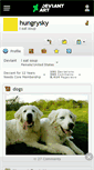 Mobile Screenshot of hungrysky.deviantart.com