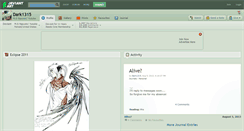 Desktop Screenshot of dark1315.deviantart.com